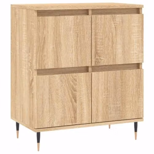 vidaXL Mid-Century Sideboard in Brown, W/D/H: 60 x 35 x 70 cm – 1