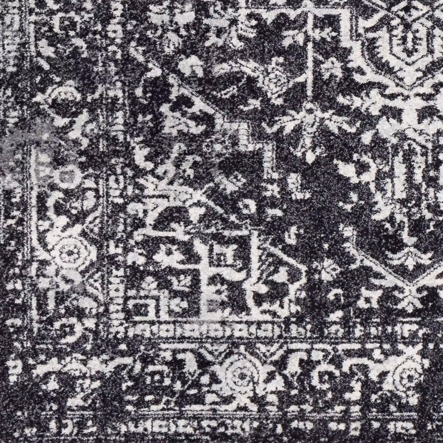 Livabliss Harput Vintage Boho Living Room Rug in Black, W: 160 cm, L: 220 cm – 5