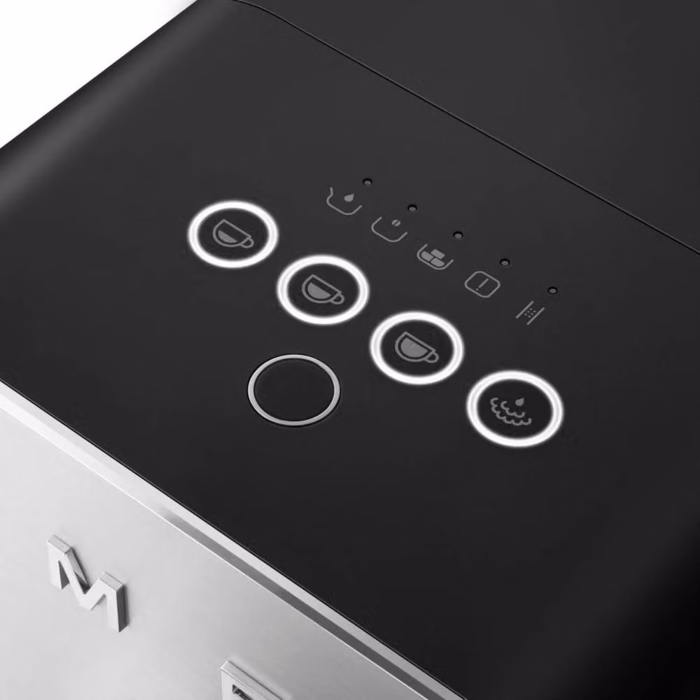 Smeg Bean To Cup Coffee Machine with Steam Wand in Black – 4