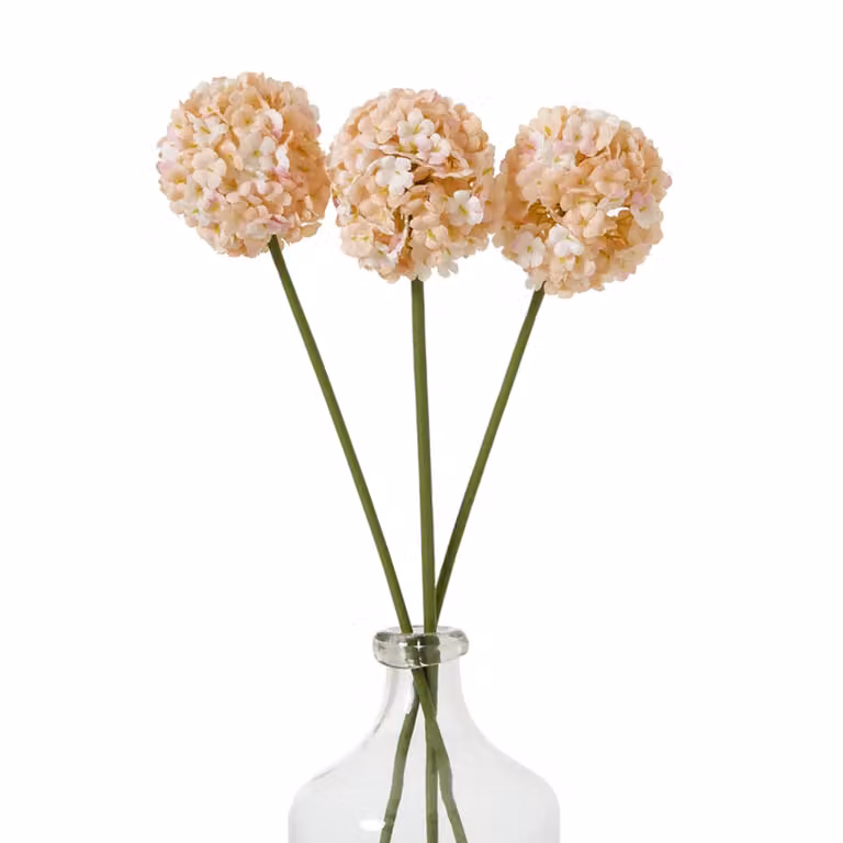 Hill Interiors Natural Garden Collection Allium Artificial Flower in Green