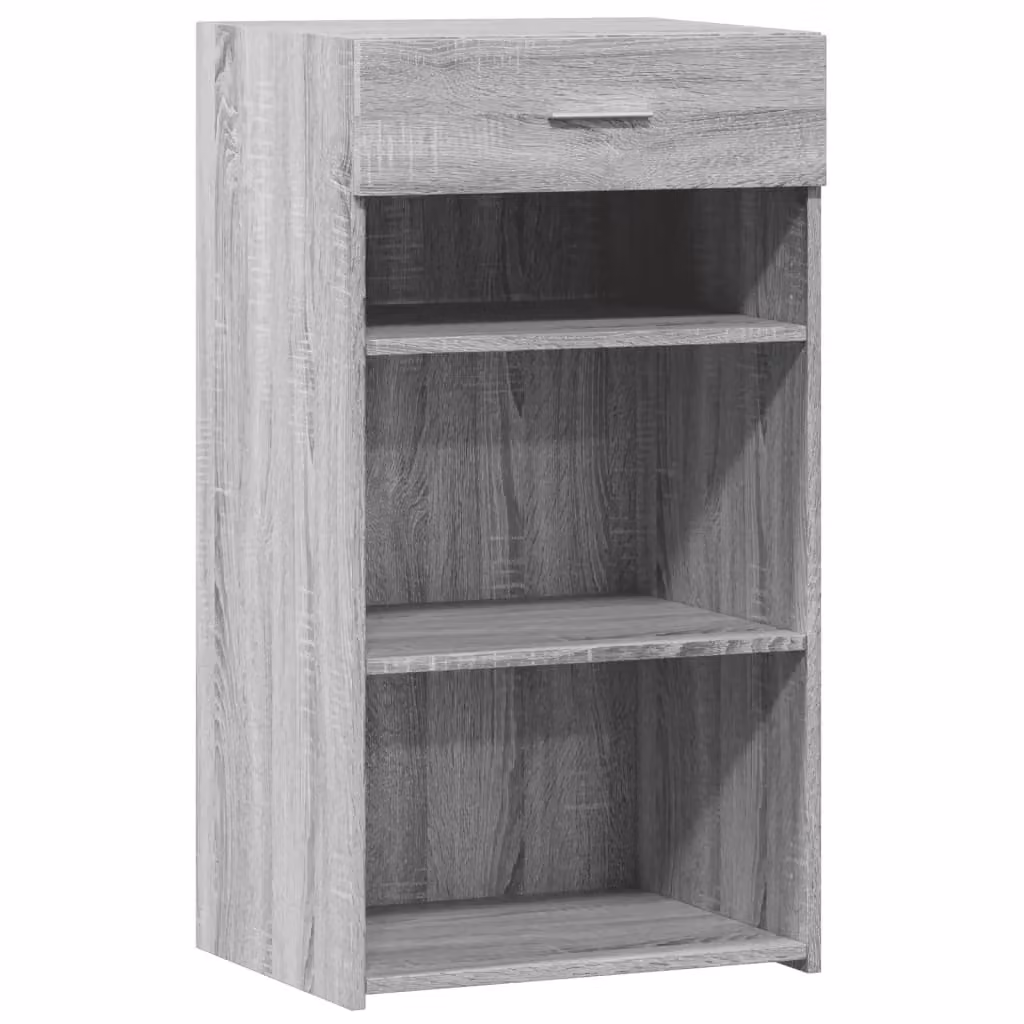 Berkfield Home Grey Sonoma Sideboard in Engineered Wood, W: 50 cm, D: 42.5 cm, H: 93 cm – 2