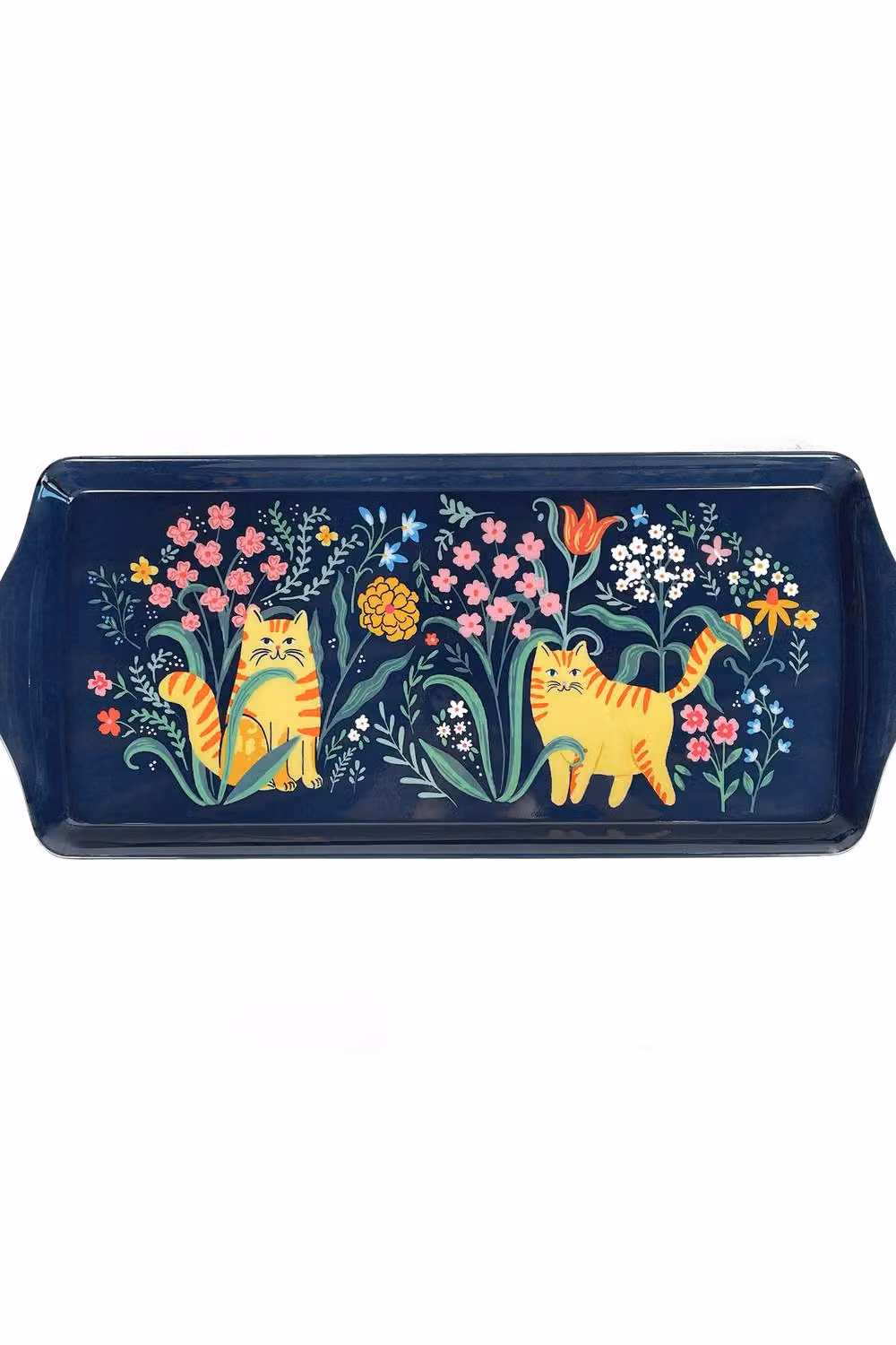 Ulster Weavers Marmalade Meadow Small Rectangular Melamine Tray in Blue – 2