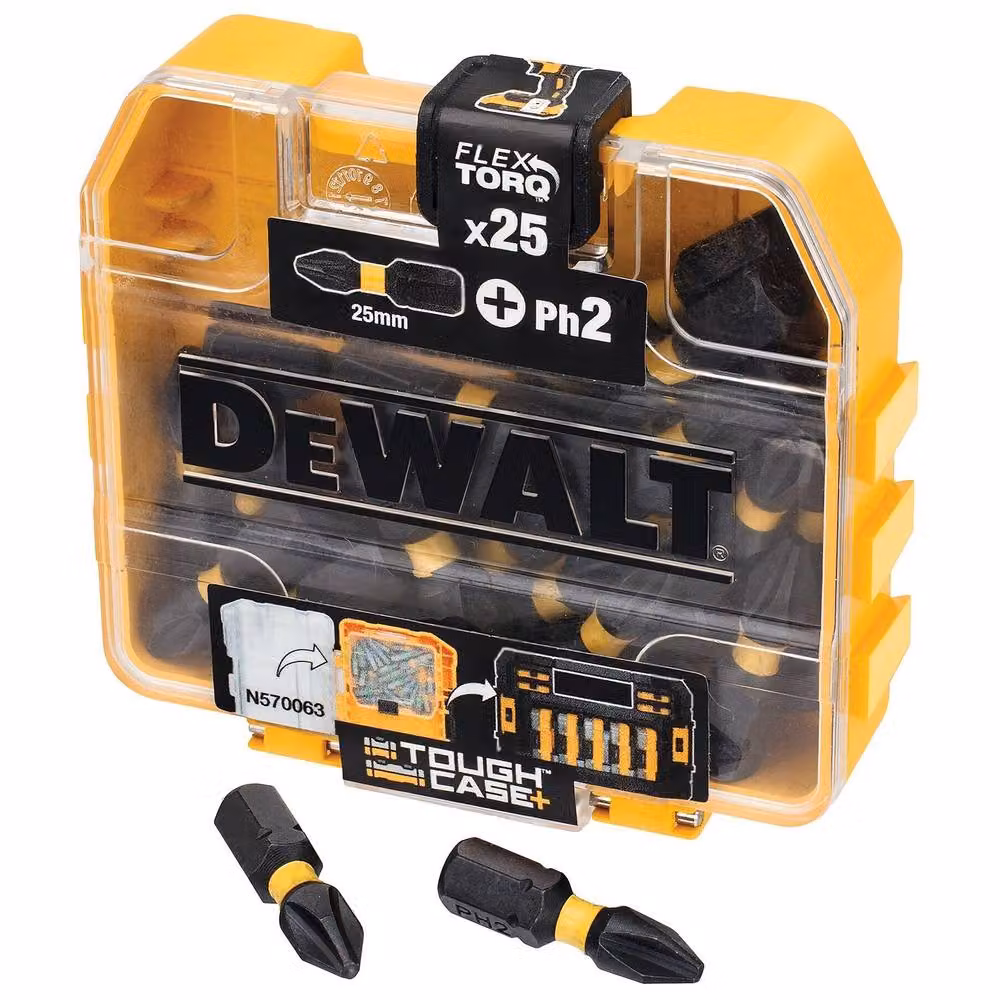 DeWalt Pozi Screwdriver Bit, Black, 25 Pack – 2