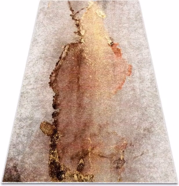 RugsX Miro Abstract Modern Rug in Beige and Multicolour, W: 120 cm, L: 170 cm