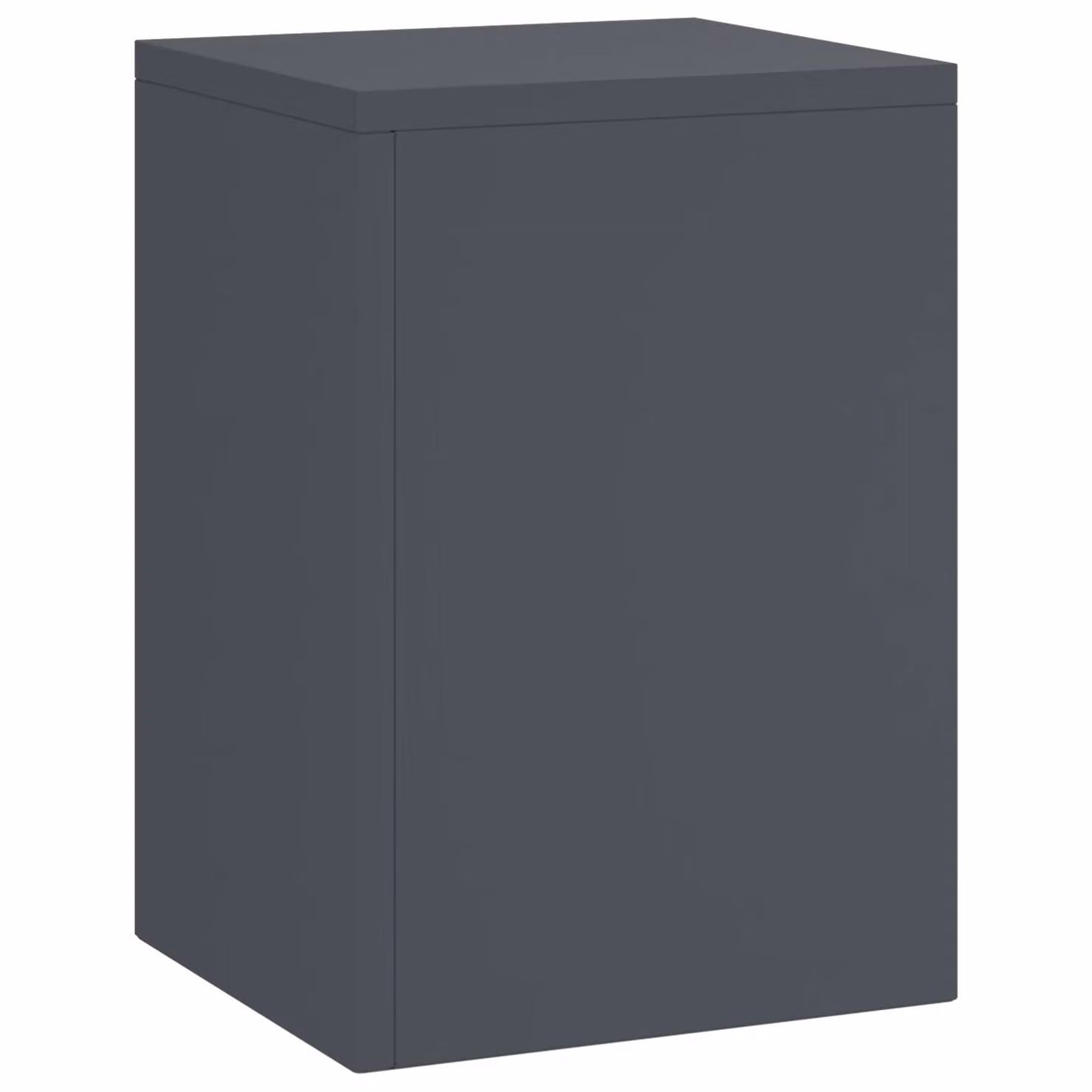 Berkfield Home 3-Piece Anthracite Steel Outdoor Planter Set for Garden, Balcony or Terrace – 2