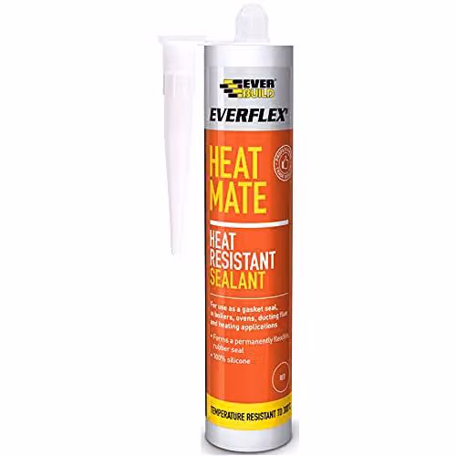 Sika Heat Resistant Red Silicone Sealant 295ml – 1