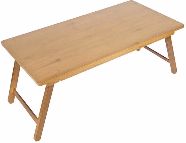 Nordara Brown Bamboo Folding Coffee Table