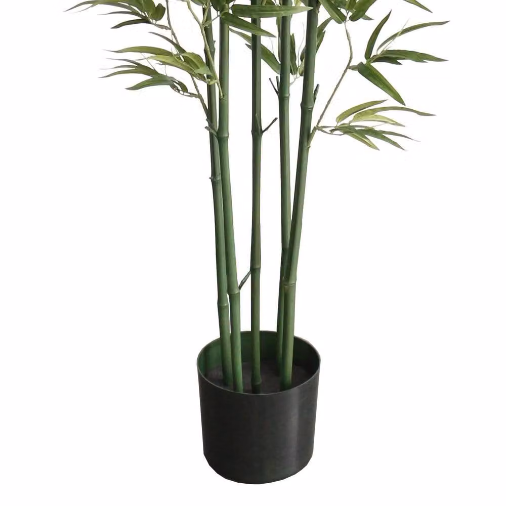 Leaf Premium Natural Green Artificial Bamboo Tree, Height: 180 cm – 3
