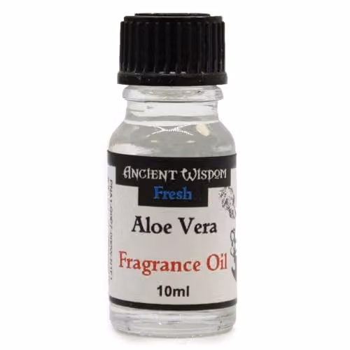 Ancient Wisdom Aloe Vera Fragrance Oil, 10ml, Transparent