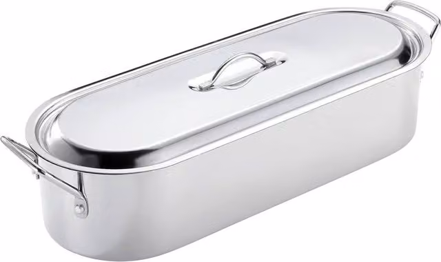 Judge Speciality Cookware 45cm Fish Poacher, 7.3L, Metallic Silver – 1