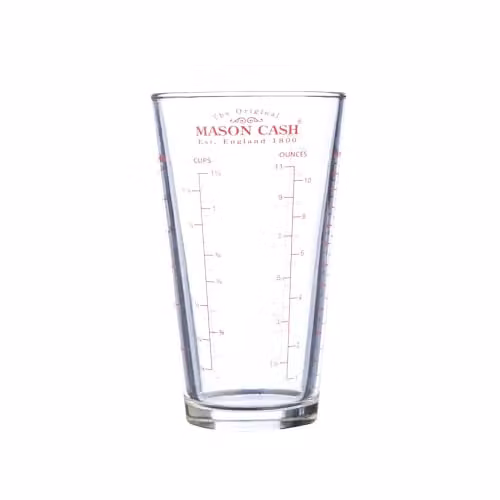 Mason Cash Classic Collection Transparent Glass Measuring Cup