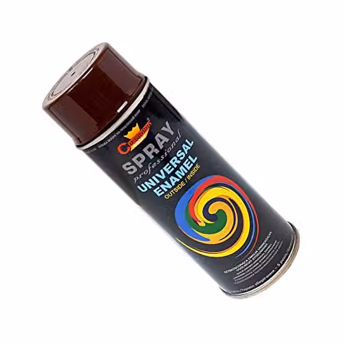 Sola 2 x 400 ml Brown High Gloss Quick Drying Universal Enamel Spray Paint – 3