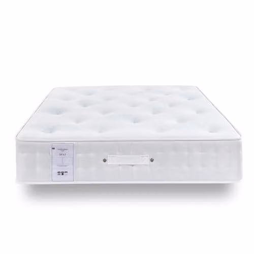 RestRelax Sleep Sicily 1000 Pocket Tufted Mattress, Medium Firm, White, W/D/H: 120 x 190 x 28 cm – 1