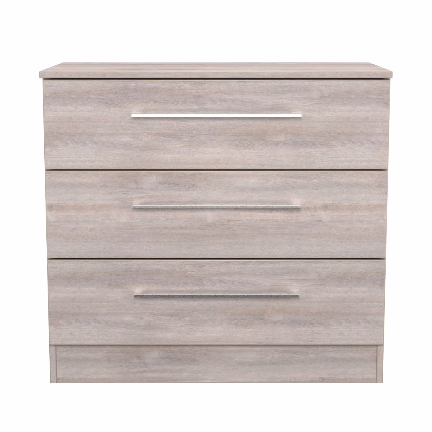 Ready Assembled 2 U Gloucester 3 Drawer Chest in Light Grey – 2
