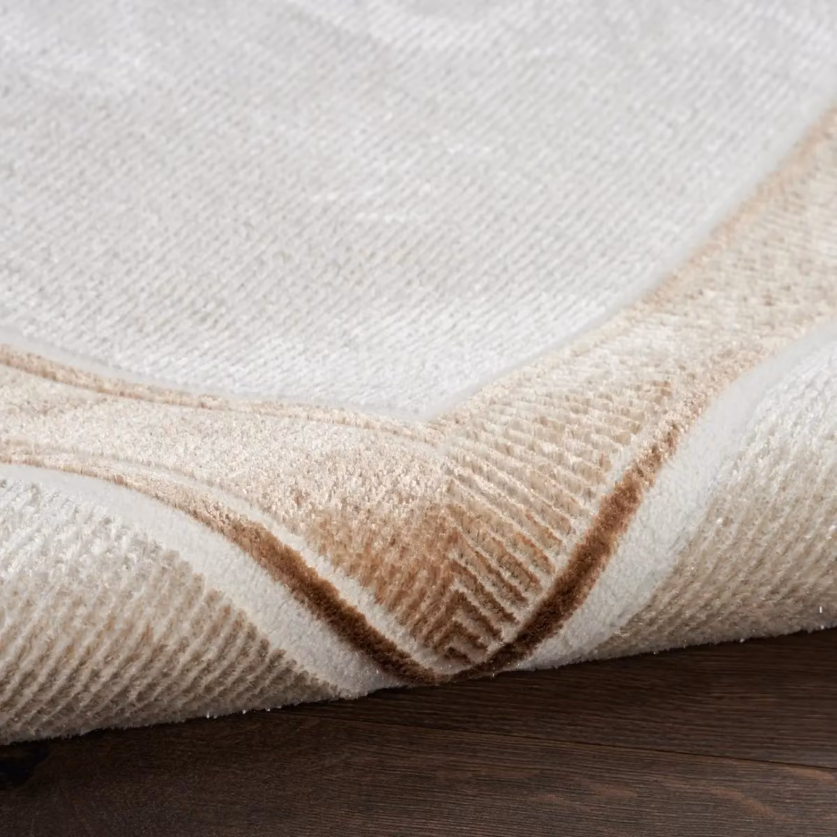 The Rug Shop UK Modern Abstract Area Rug in Light Beige, W: 280 cm, D: 365 cm – 2