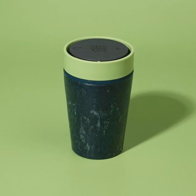 Circular & Co Reusable Coffee Cup in Green, 227ml