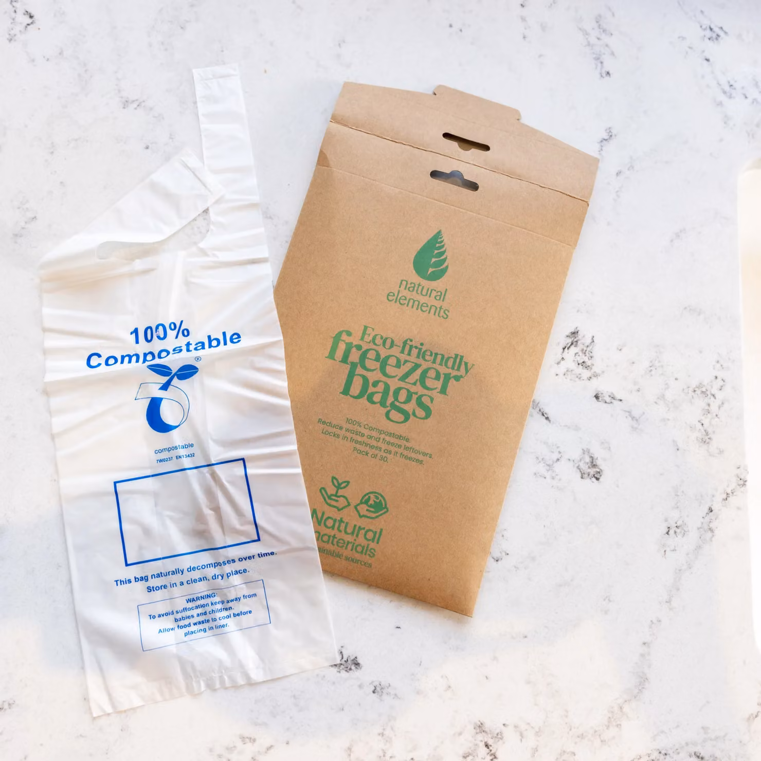 KitchenCraft Transparent BPA-Free Food and Freezer Bags – 2