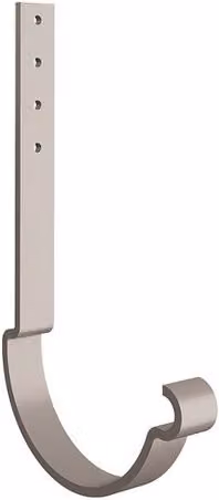 Lindab Anthracite Metallic Steel Half Round Gutter Rafter Angle Bracket 200mm