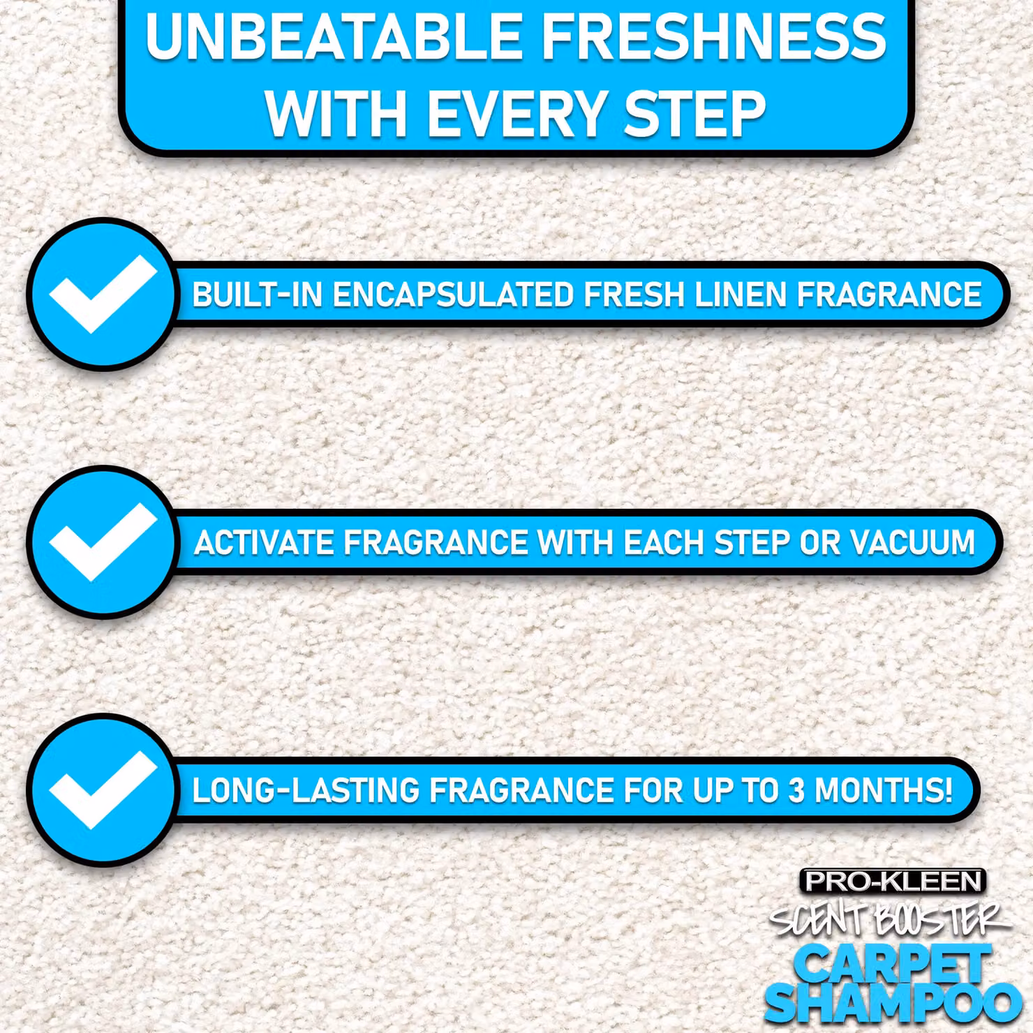 ProKleen Scent Booster Carpet Shampoo Fresh Linen 10L – 2
