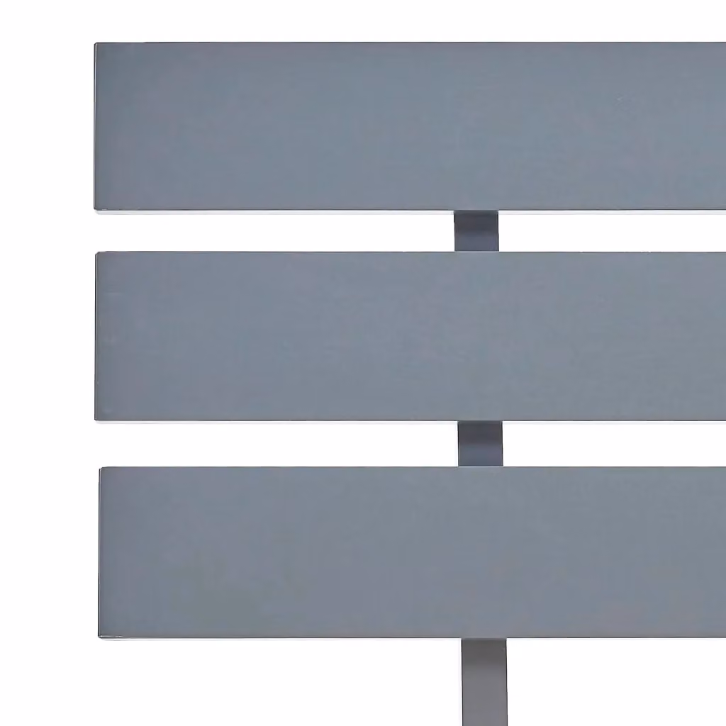 Berkfield Home Modern Grey Solid Pine Wood Bed Frame W: 140 cm, D: 200 cm – 2