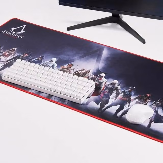 Subsonic Assassins Creed XXL Desk Mat Mouse Pad - Blue