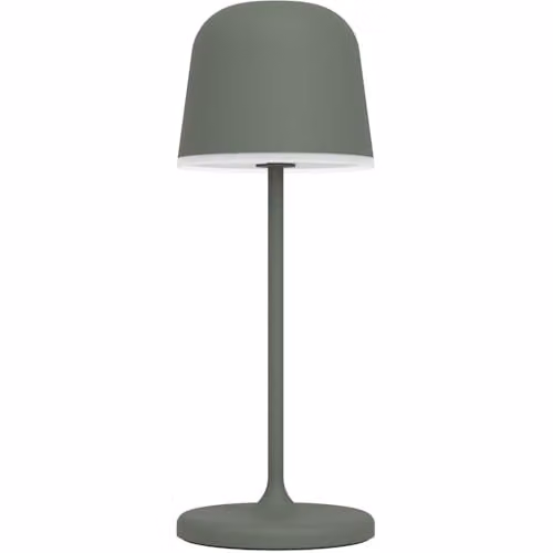 Loops Green and Silver Metal LED Table Lamp with E14 Bulb Included – 1