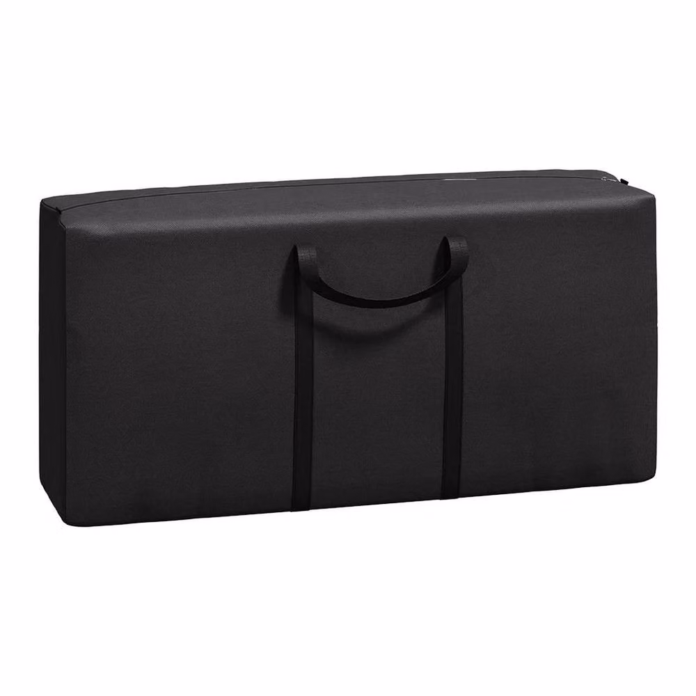 SPETLEK 2-Piece Heavy Duty Garden Furniture Cushion Storage Bags in Black, W/D/H: 80 x 25 x 45 cm – 3