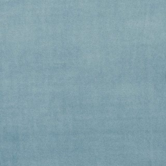 Clarke & Clarke Alvar Plain Aqua Blue Velvet Polyester Fabric