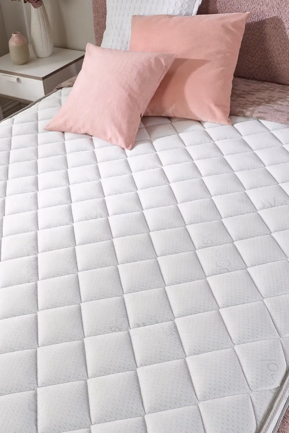 Aspire Natural Wool 600 Dual Layer Hybrid Mattress in White, Size: 180 x 200 cm – 2