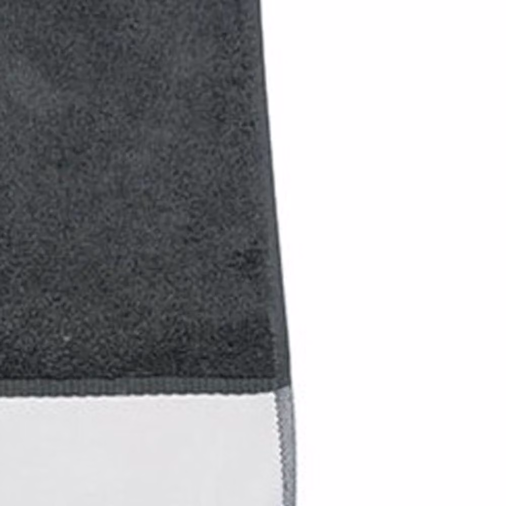 ARTG Subli-Me Guest Towel in Grey Cotton Terry with Border – 2