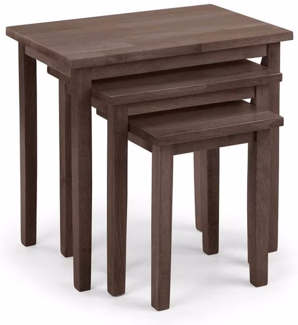 Cheshire Inverlochy Walnut Nest of Tables in Cashew