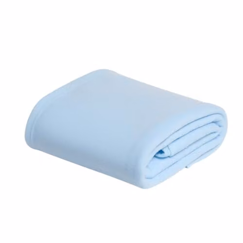 OHS Ultra Soft Polar Fleece Throw Blanket in Blue, W/D/H: 150 x 200 cm