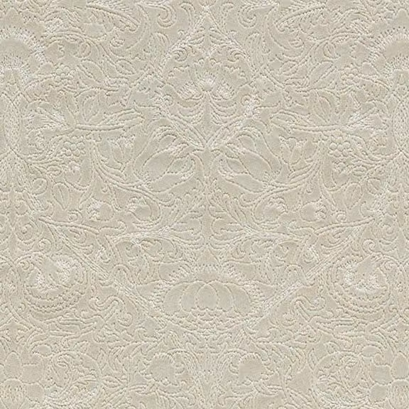 William Morris At Home Lodden Embroidered Fabric in Beige