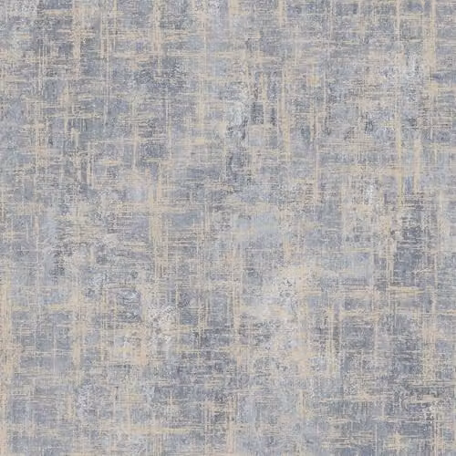 Muriva Etta Texture Blue and Gold Geometric Abstract Wallpaper Roll