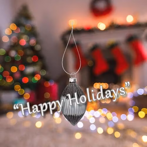 VFM e-Store Silver Oval Glass Hanging Bauble Decoration, H 15 cm x W 9 cm – 3