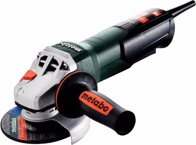 Metabo WP 11-125 Quick Angle Grinder, Green and Multicolour, 125 mm