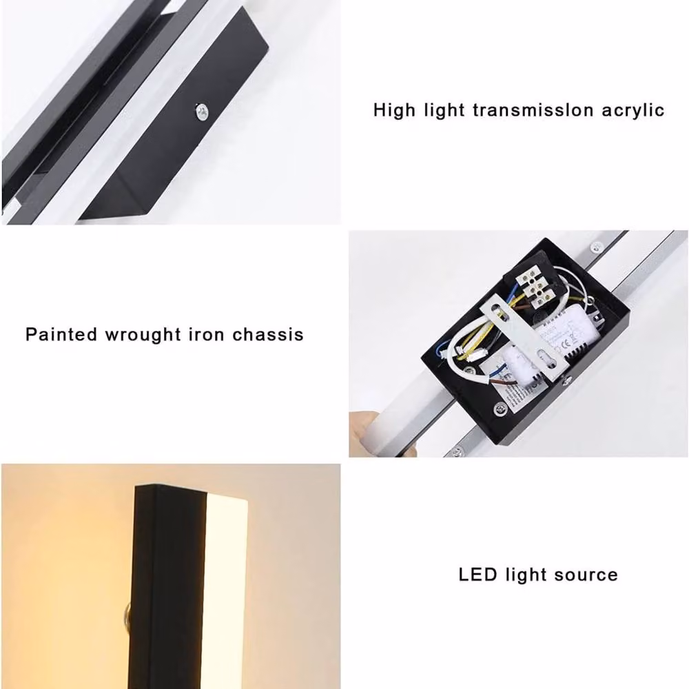 Kelvenix Modern LED Wall Sconce Lamp in Black – 2