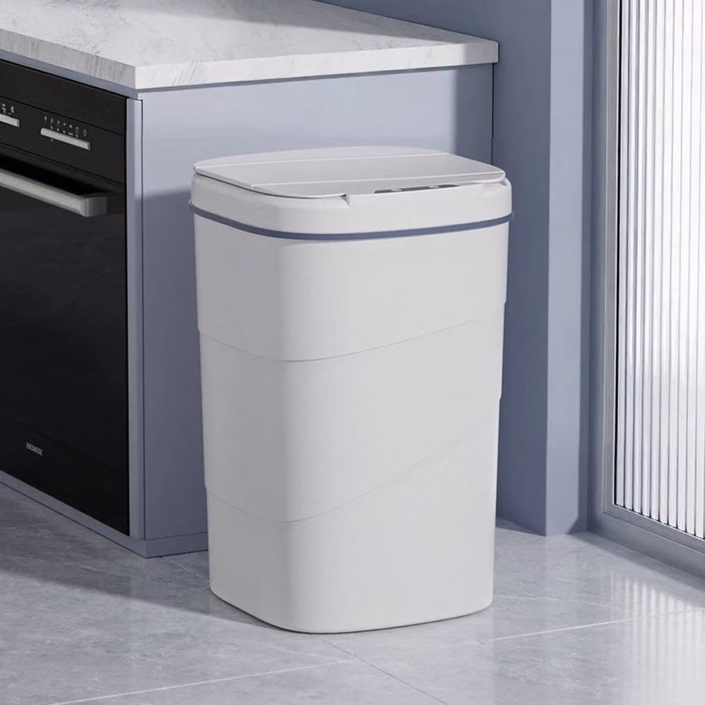 FLAVORA White 18L Smart Sensor Automatic Trash Can – 2