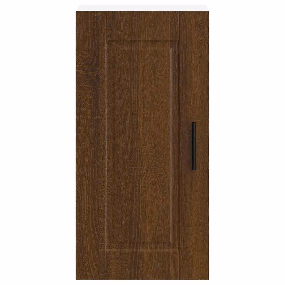 Berkfield Home Porto Wall Mounted Kitchen Cabinet in Brown Oak Engineered Wood – 4