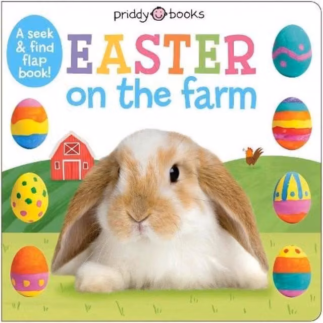 Roger Priddy Easter On The Farm Multicolour Board Book