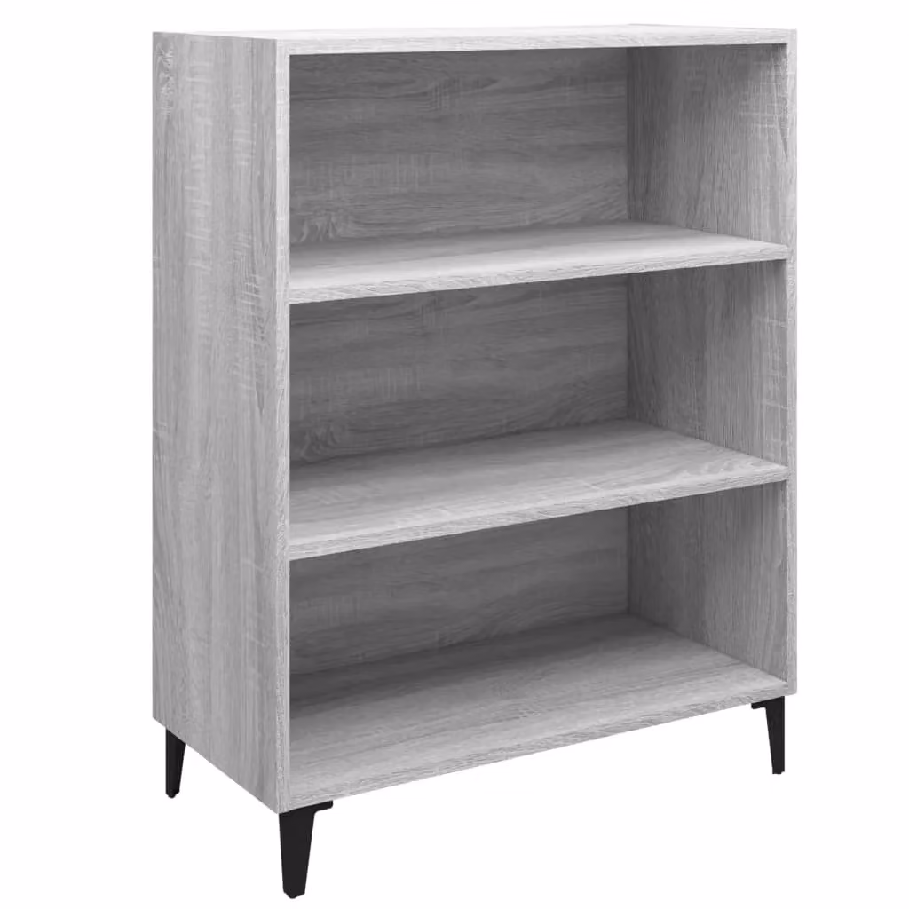 Berkfield Home Grey Sonoma Sideboard in Engineered Wood W/D/H: 69.5 x 32.5 x 90 cm – 2