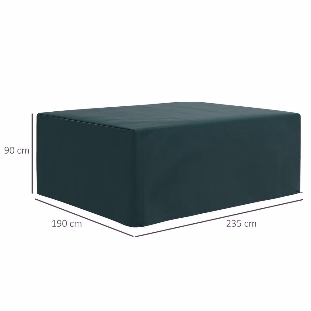 STILVORA Green Garden Furniture Cover W: 235 cm, D: 190 cm – 2