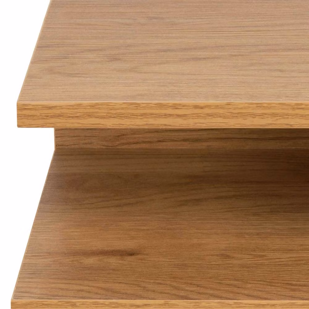 Wyld Haus Lincoln Wall Mounted Floating Bedside Table with 1 Drawer and Open Shelf in Natural Wild Oak Effect – 4