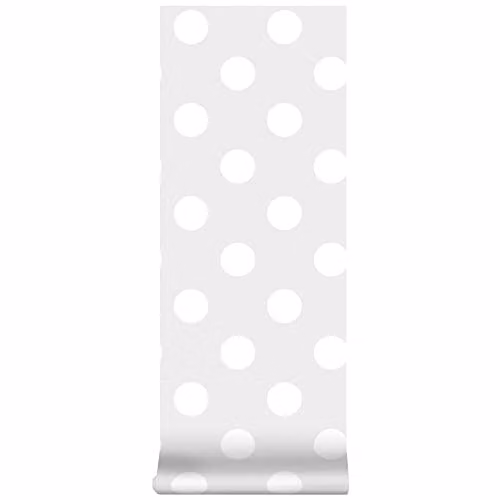 Superfresco Easy Dotty Spot Print Grey and White Abstract Modern Wallpaper – 1