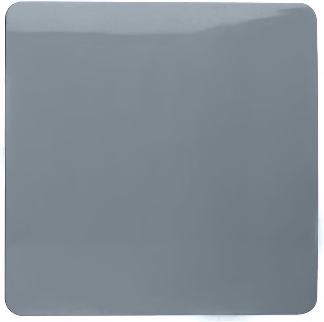 Trendi Grey Plastic Flush Socket Plate – 1