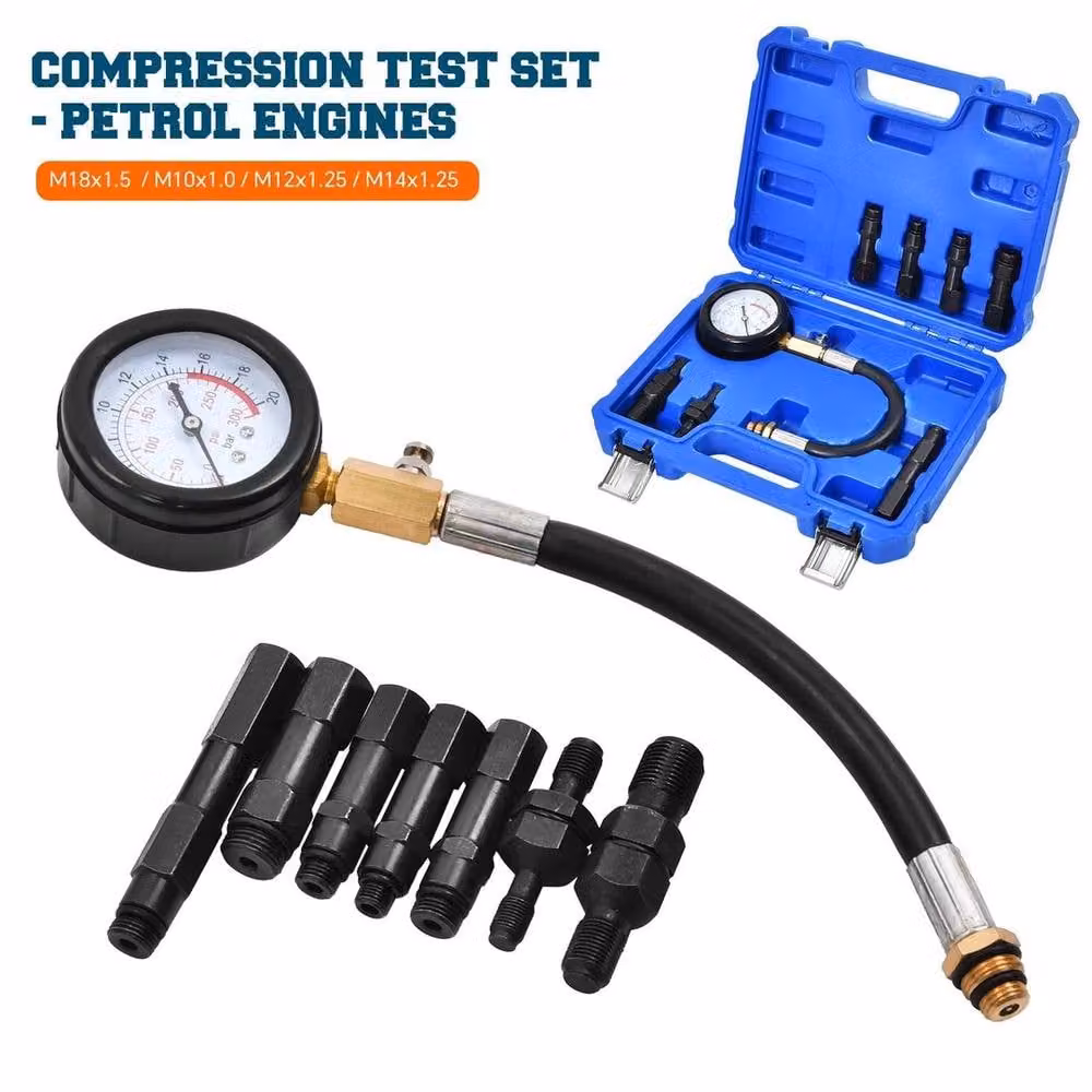 SPETLEK Petrol Engine Compression Tester for Automotives, Black, W: 100 cm, D: 40 cm – 3