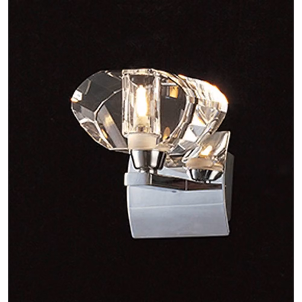 Netlighting Alfa Wall Lamp with G9 Bulb in Polished Chrome and Silver – 2