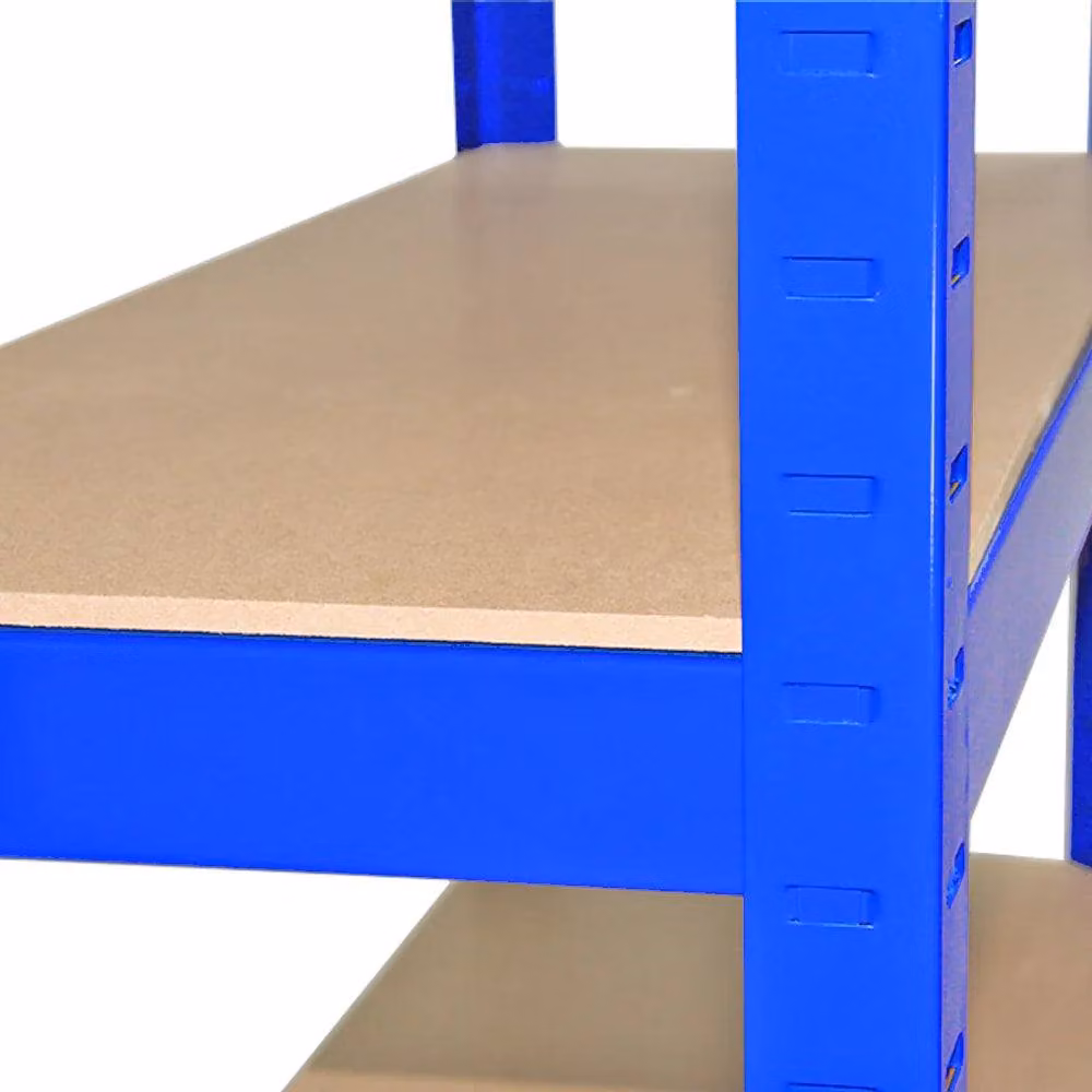 Monstershop Monster Racking T-Rax Heavy Duty Shelving Units, Blue, W: 75 cm, D: 30 cm, H: 150 cm – 3