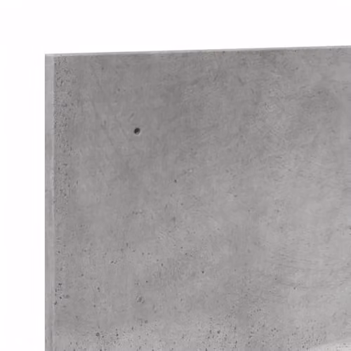vidaXL Wall Mounted Cabinet in Grey MDF, W: 100 cm, D: 30 cm, H: 30 cm – 2