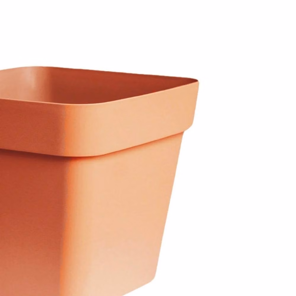 Lemon Pavilion Furniture and Decor Cleo Square Planter, Terracotta – 2